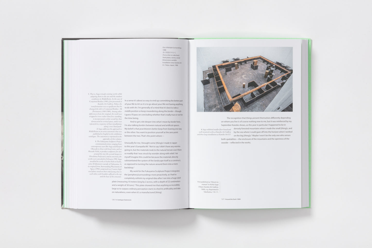 Kishio Suga: Writings, Vol. II, 1980–1989