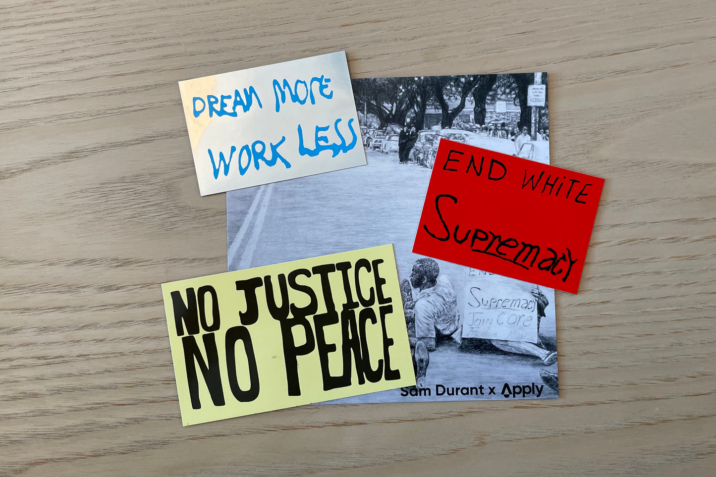 Sam Durant Stickers: Street Pack